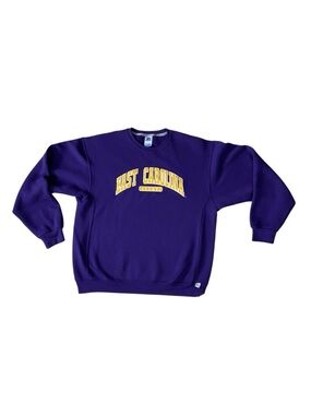 East Carolina Alumni Russell Athletic Sweatshirt Large ECU Pirates Crewneck